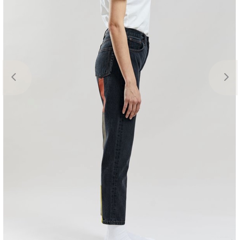 STILL Here Canyon Rainbow Tate Jean in Washed Black - Picture 3 of 3
